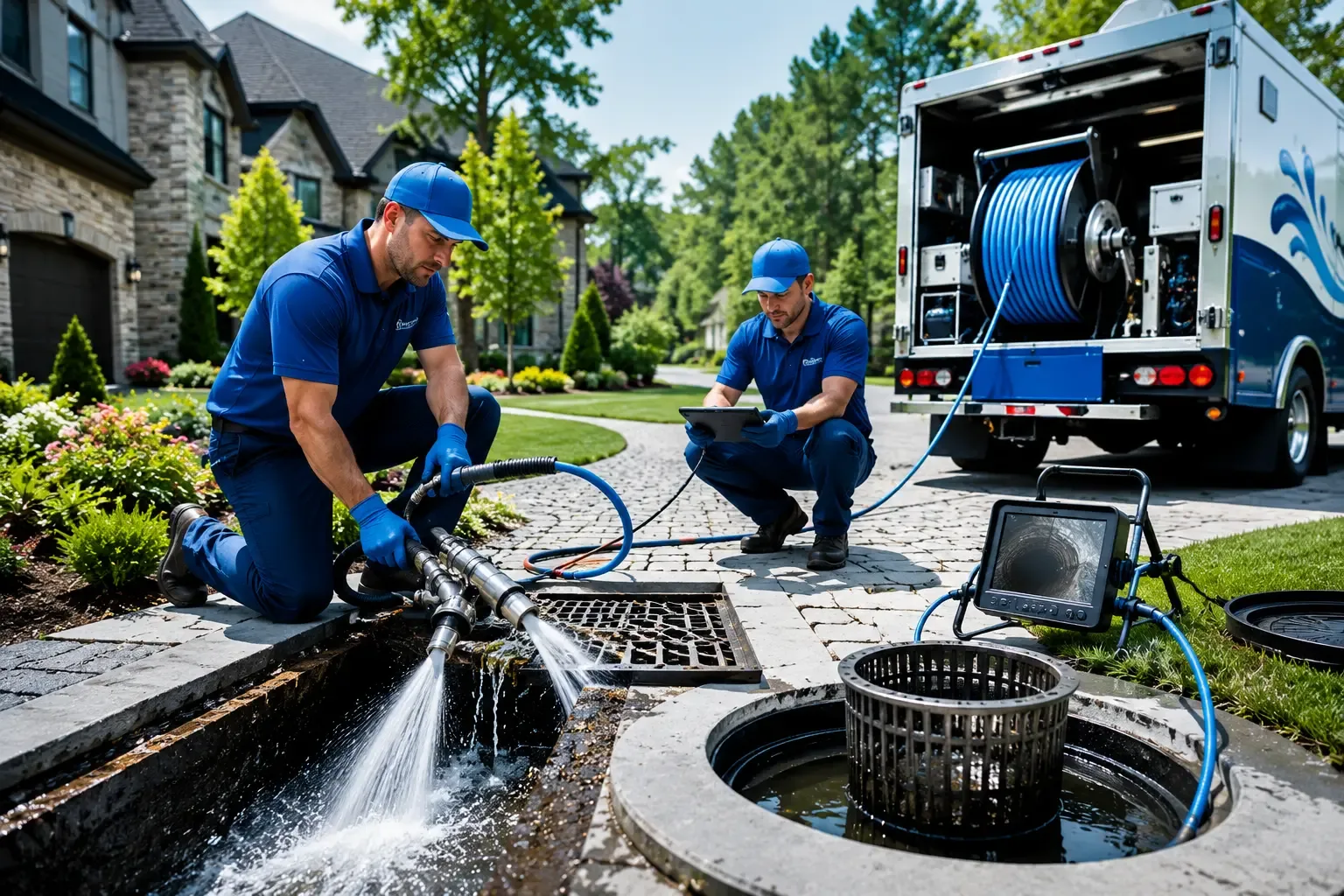 Local outdoor drain cleaning professionals in Nazareth, TX